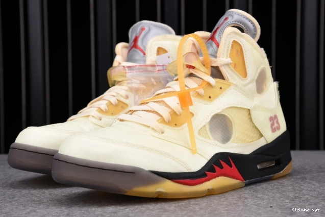 Retro 5 Jordan Sail OFF-WHITE DH8565-100 0619
